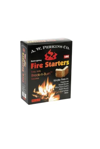 AW Perkins Break-N-Burn Easy Fire Starter Squares