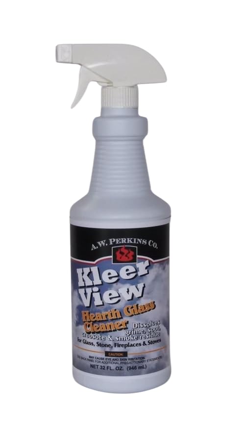AW Perkins Krystal Kleer Glass & Hearth Cleaner - 32 oz