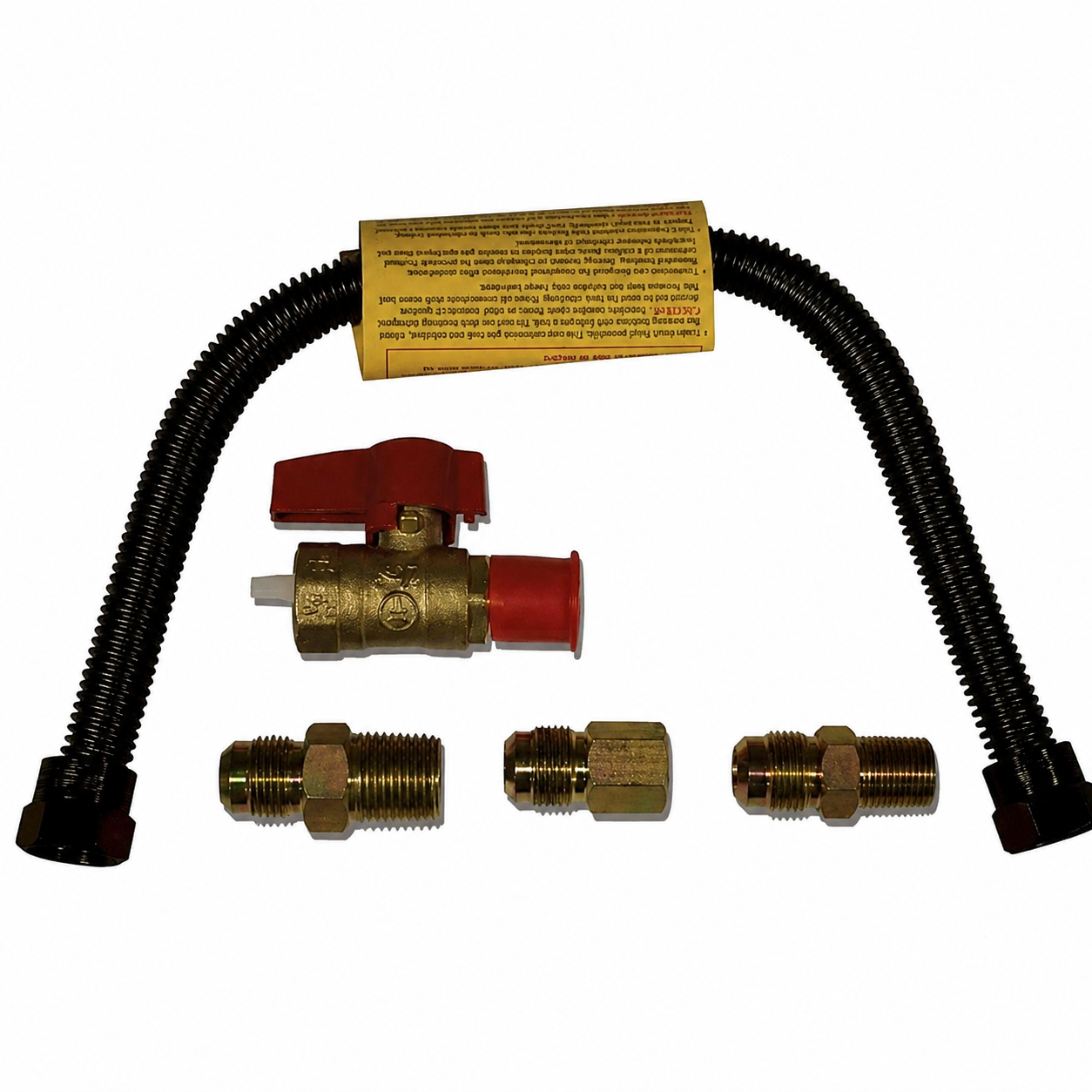 22" Black Flex Connector Installation Kit