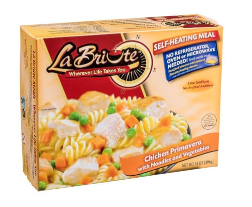 LaBriute Meals Self-Heating Entrées