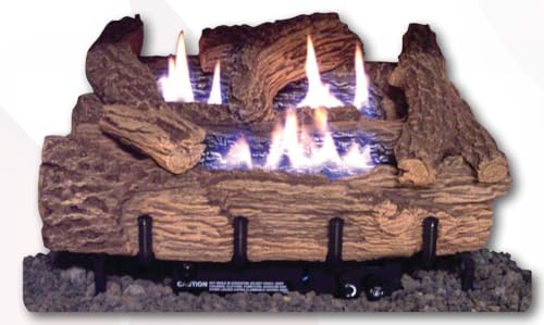 EverWarm Palmetto Oak Vent-Free Gas Log Set