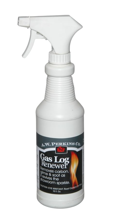 AW Perkins Gas Log Soot Renewer Spray Cleaner - 16 oz
