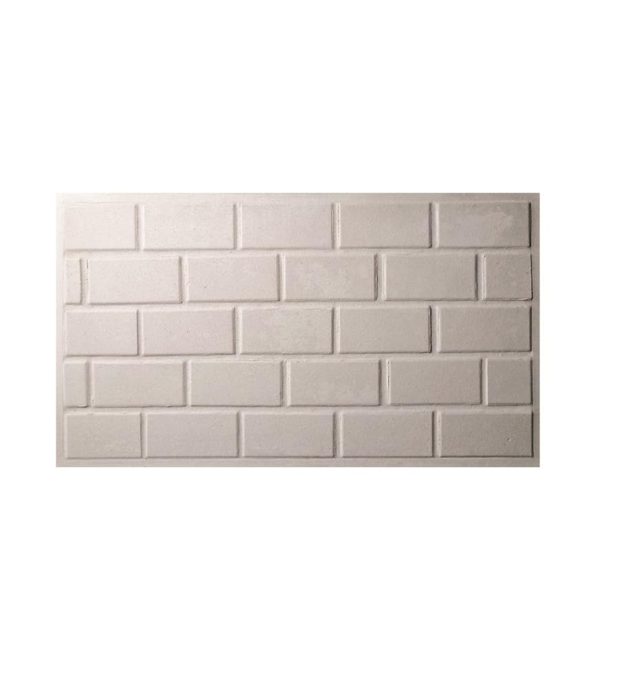 Large Brick Pattern Premier Refractory Fireplace Replacement Panel