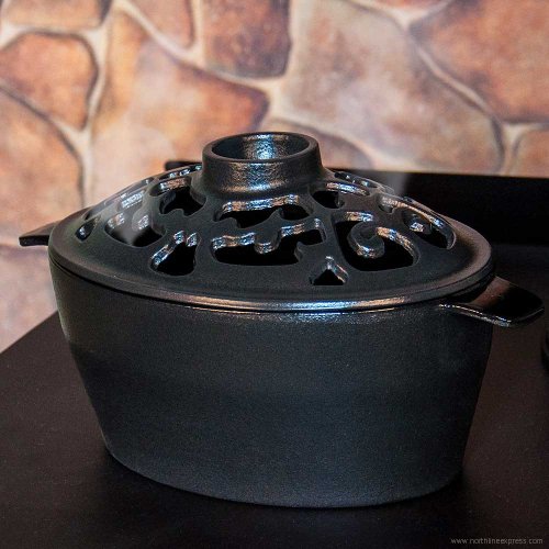 John Wright Cast Iron Stove Steamers