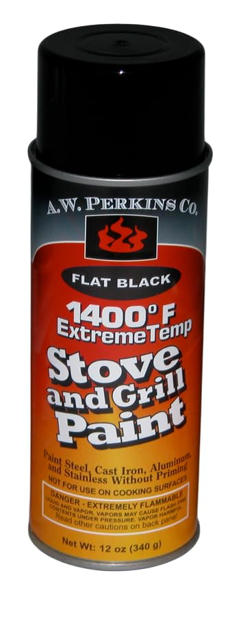 AW Perkins High Temp Stove & Hearth Spray Paint