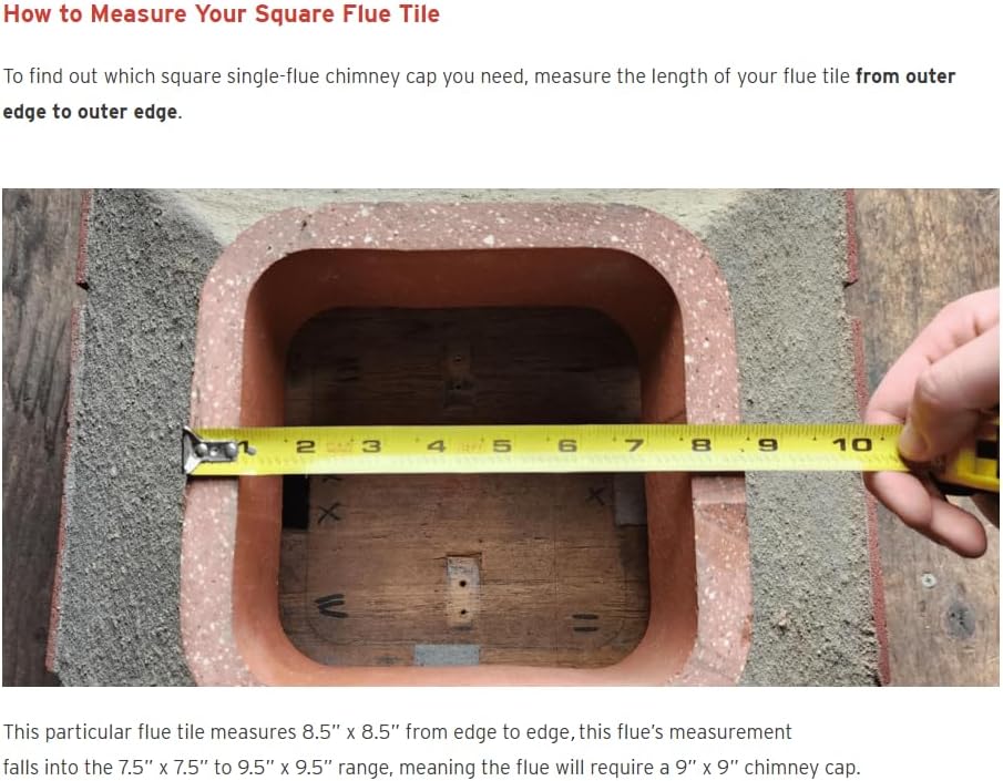 HomeSaver Pro Single-Flue Chimney Cap