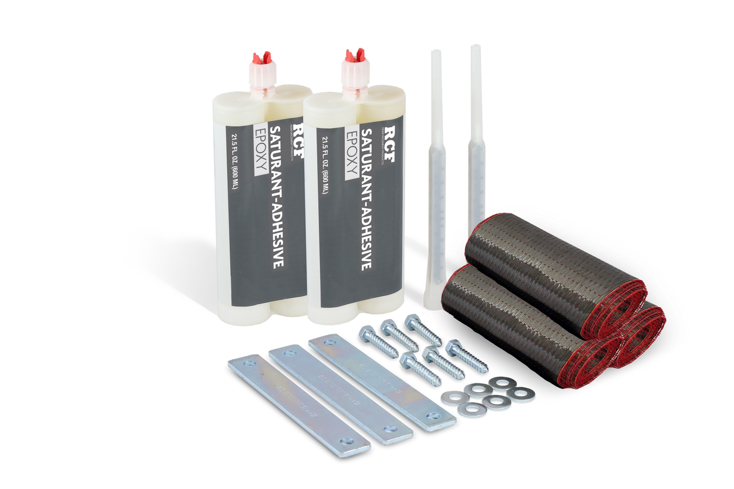 Rhino Carbon Fiber Bowed Wall Repair Kit - Bidirectional / Unidirectional, Choose Size
